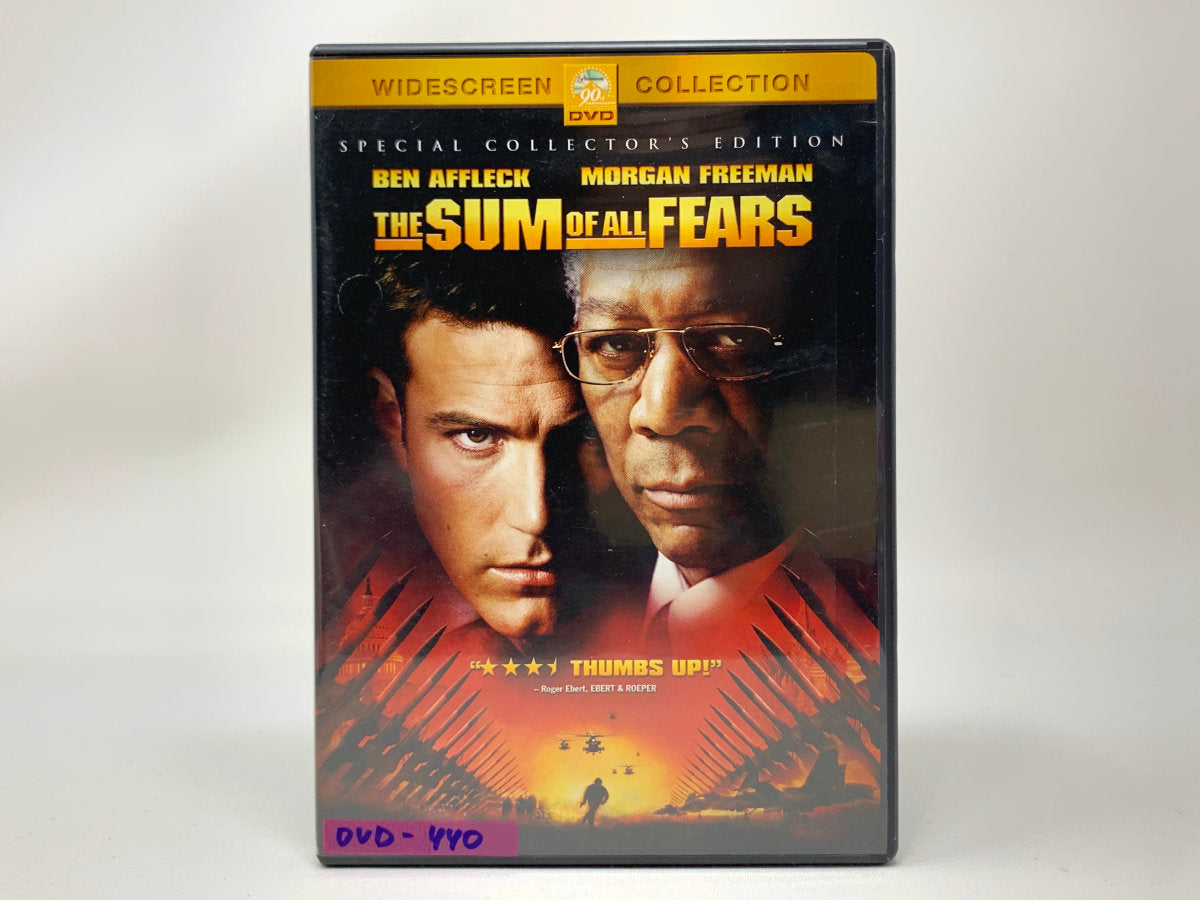 The Sum of All Fears • DVD