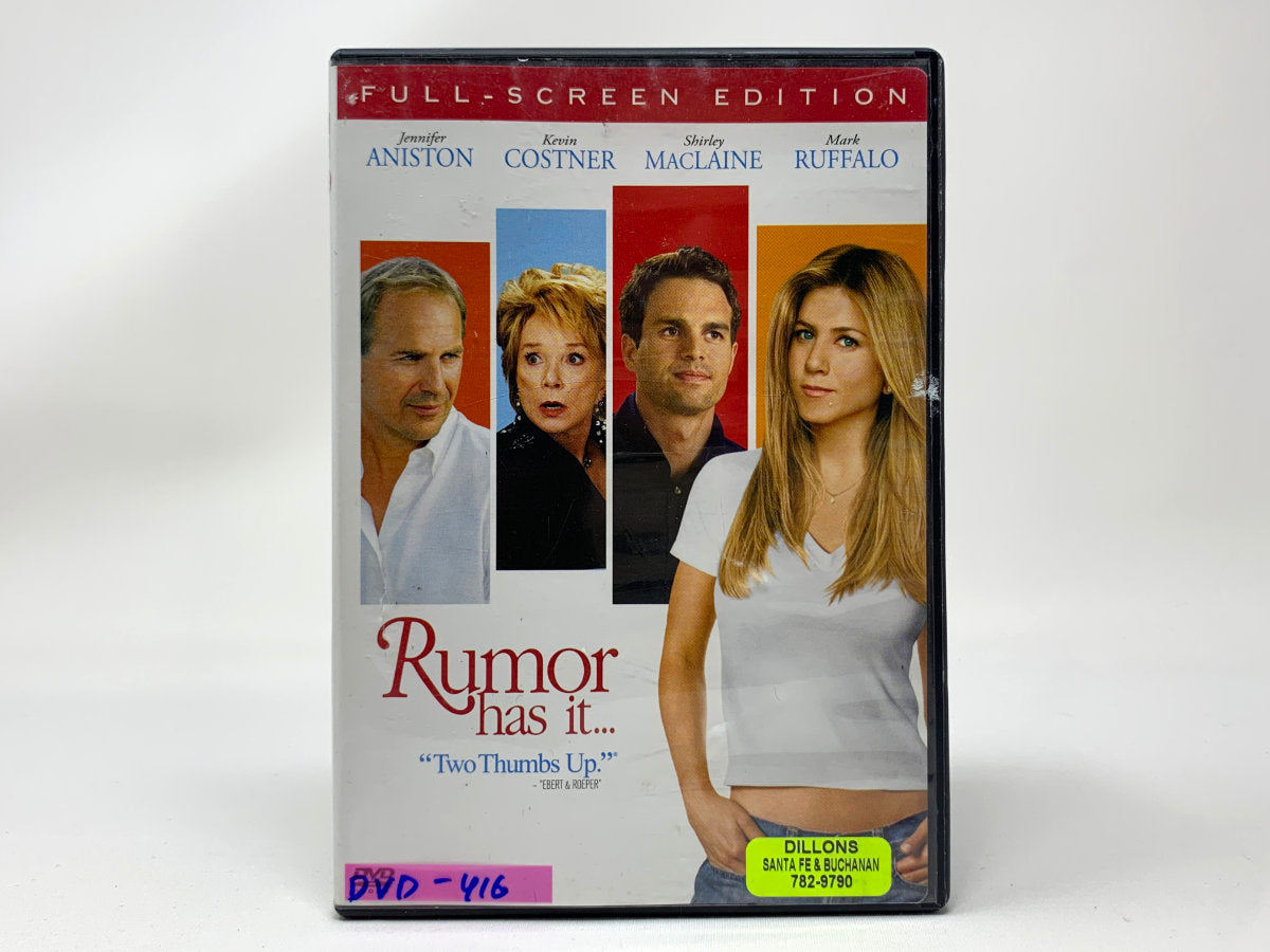 Rumor Has It... – Full-Screen • DVD
