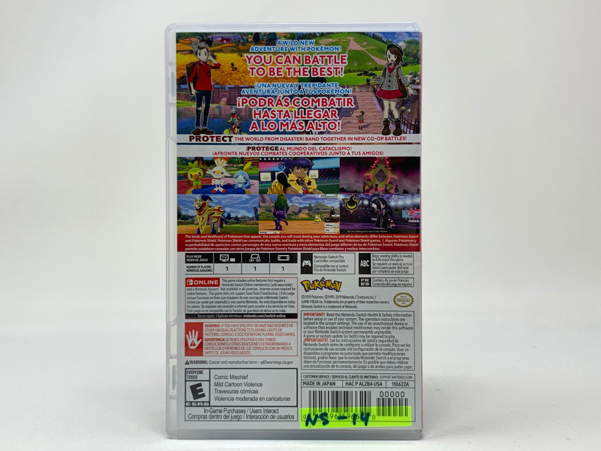 Pokémon Shield • Nintendo Switch
