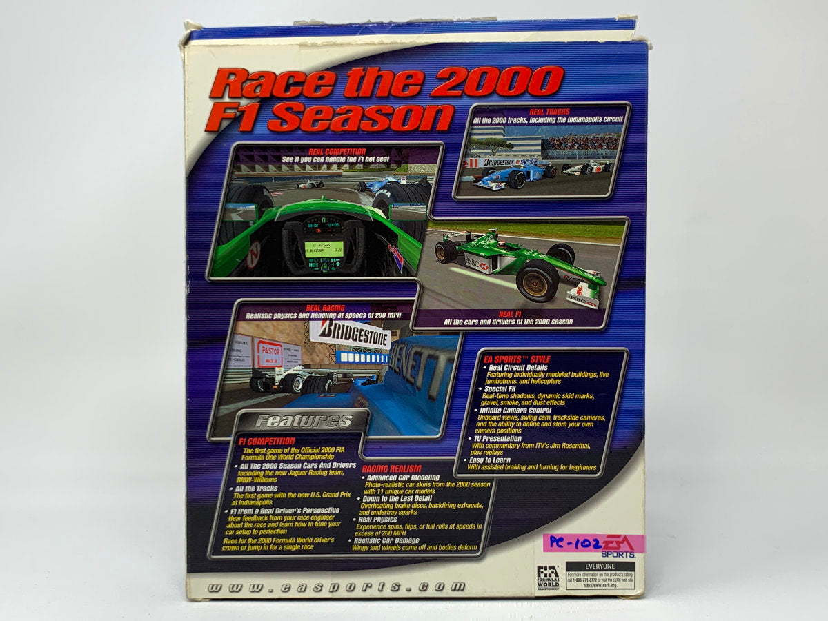 F1 2000 – (Jumbo Box) • PC (Windows)