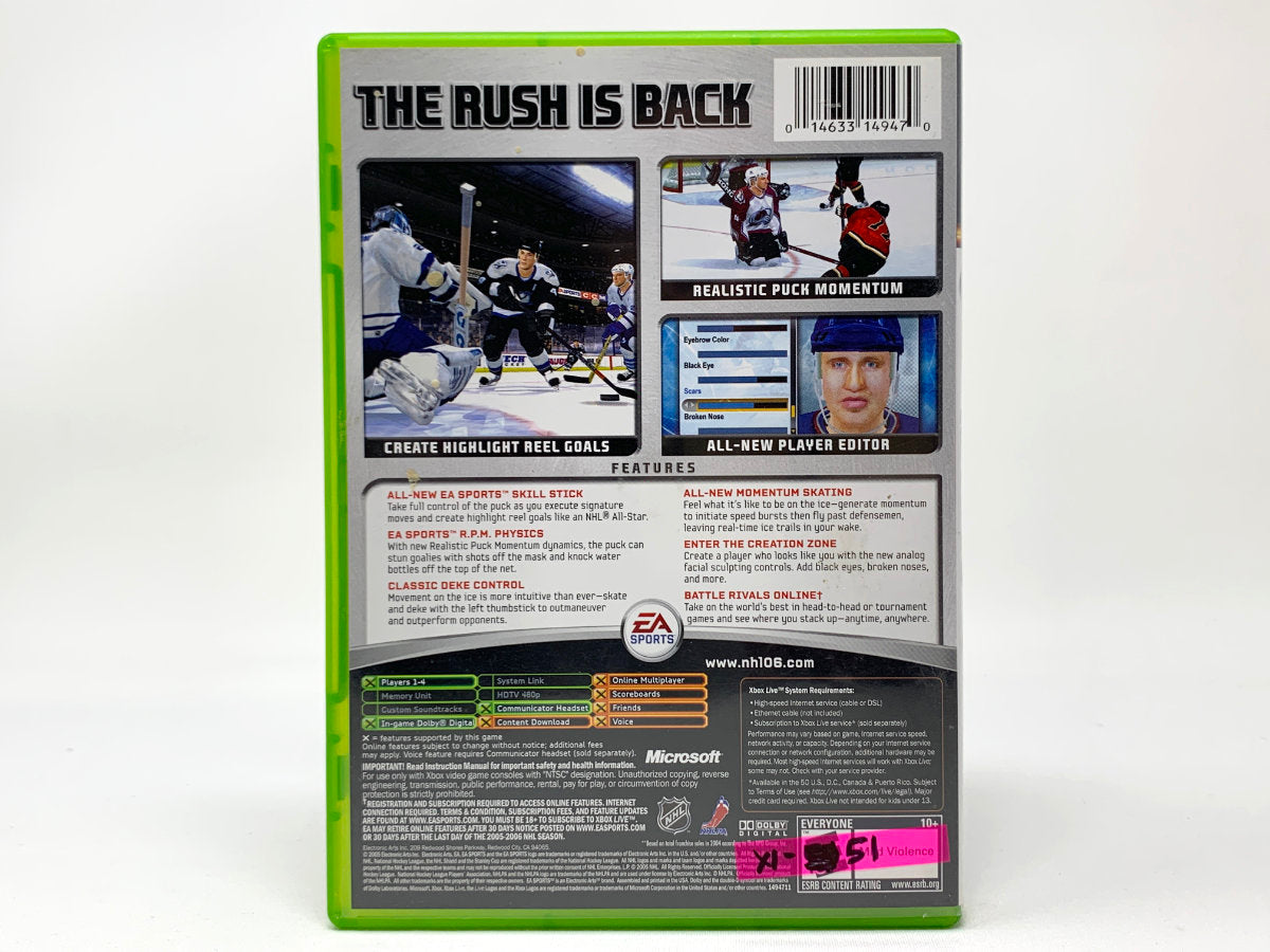 NHL 06 • Xbox Original