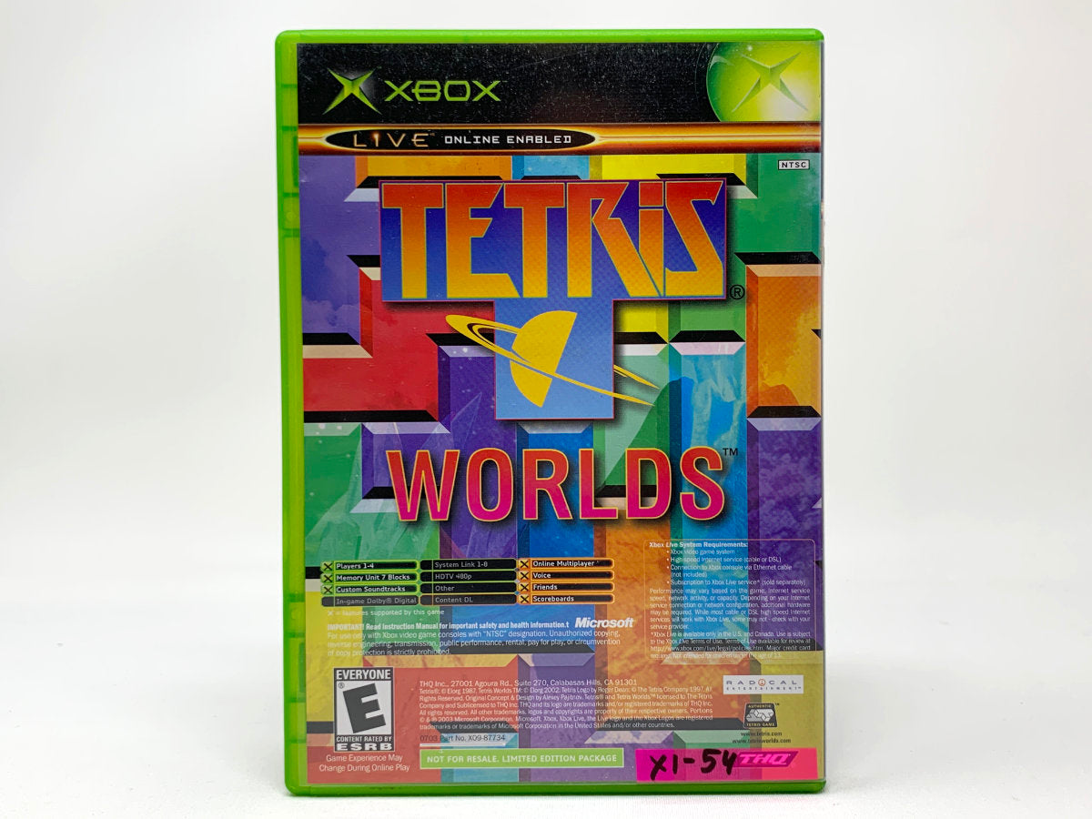 Star Wars: The Clone Wars / Tetris Worlds Combo Pack – Online Edition *2 Games in 1* • Xbox Original