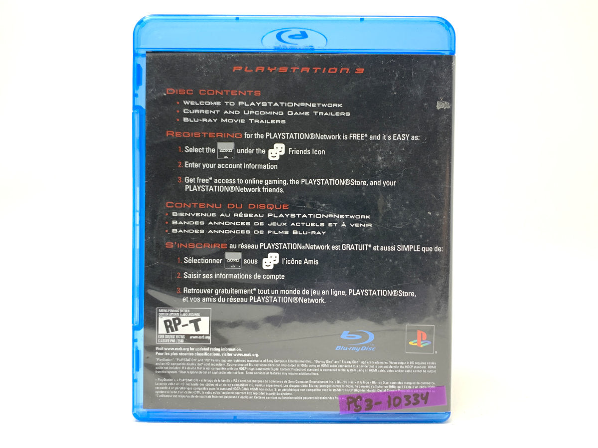Welcome to PlayStation 3 and PlayStation Network: Play Beyond (PS3 Promo Disc) • Playstation 3