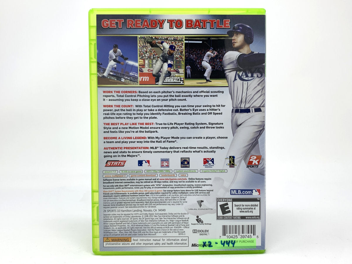 Major League Baseball 2K10 • Xbox 360