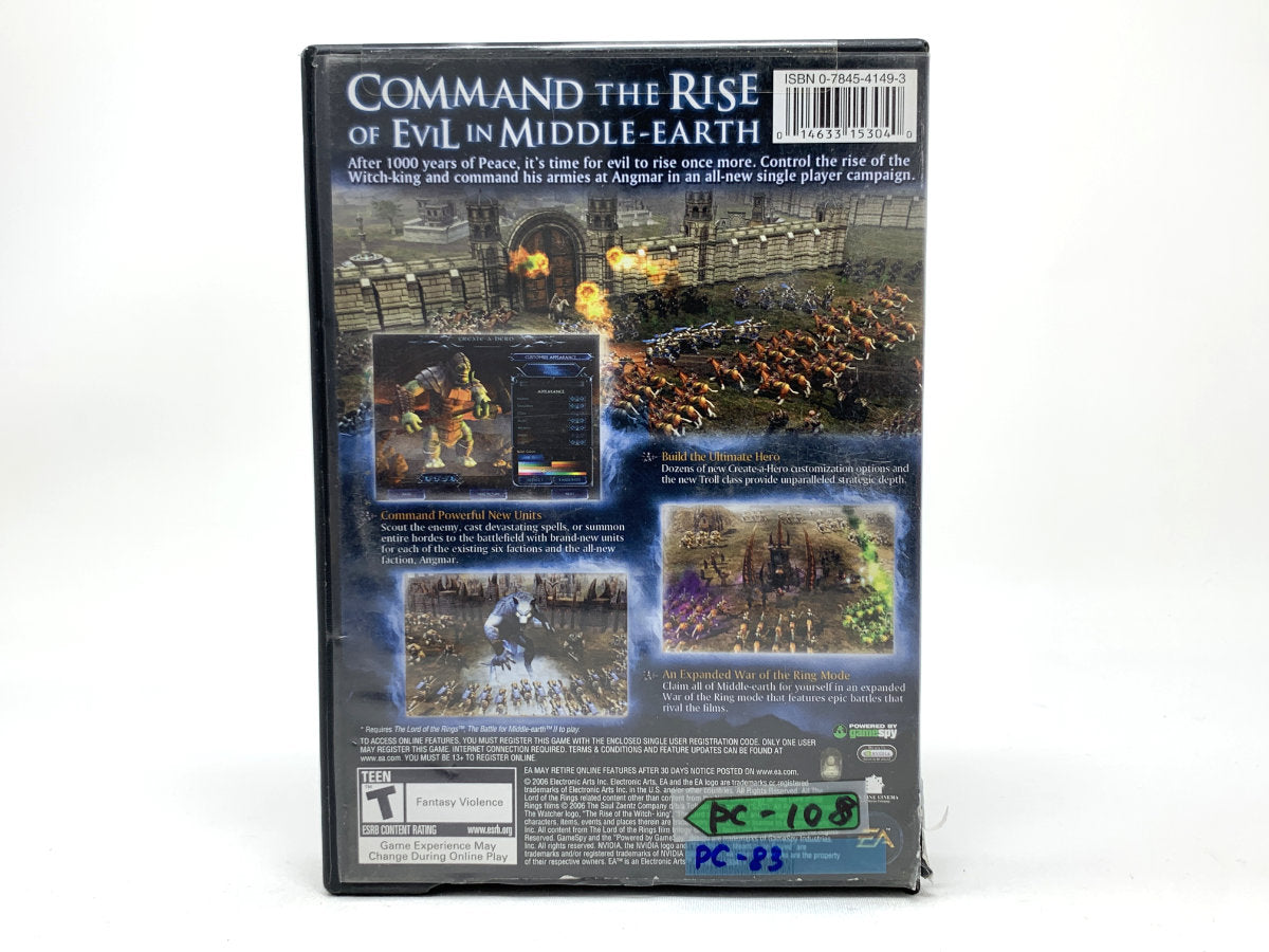 The Lord of the Rings: The Battle for Middle-earth II – Rise of the Witch-king • PC (Windows)