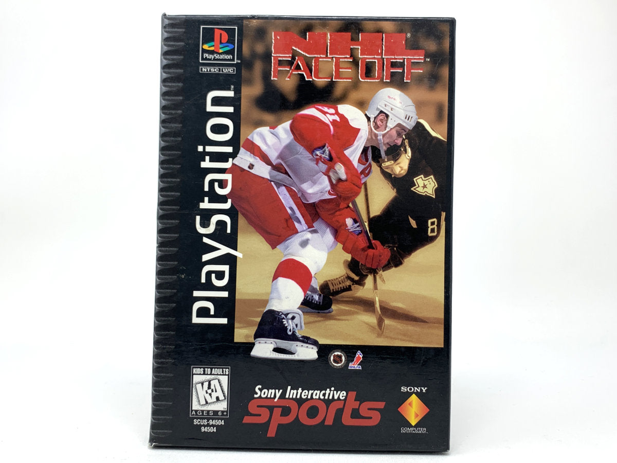 NHL Face Off 99 PS1 Playstation 1 NHLPA Original Game Store Advertising  Poster on eBid United States | 156382447