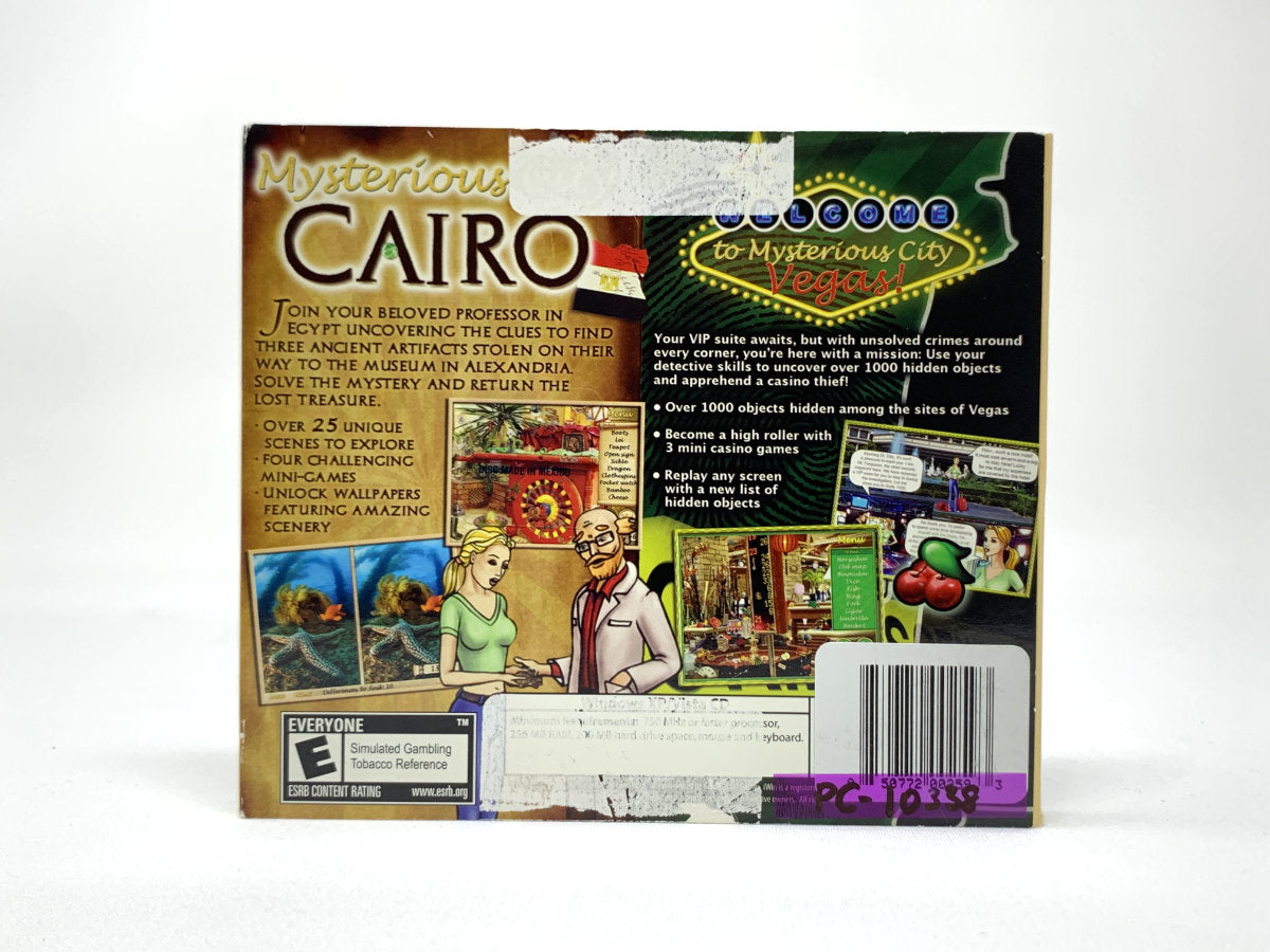 Mysterious City Adventures: Cairo / Vegas *2 Games in 1* • PC (Windows)
