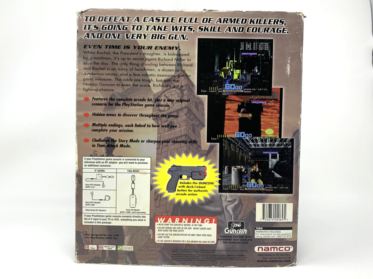 Time Crisis (Gun Bundle) • Playstation 1