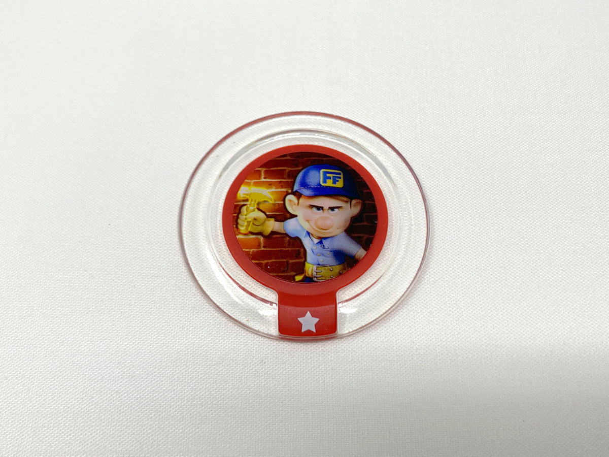 Fix-It Felix (Disney Wreck-It Ralph) Circular Power Disc • Disney Infinity 1.0