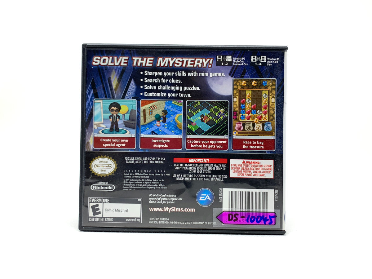 MySims Agents • Nintendo DS