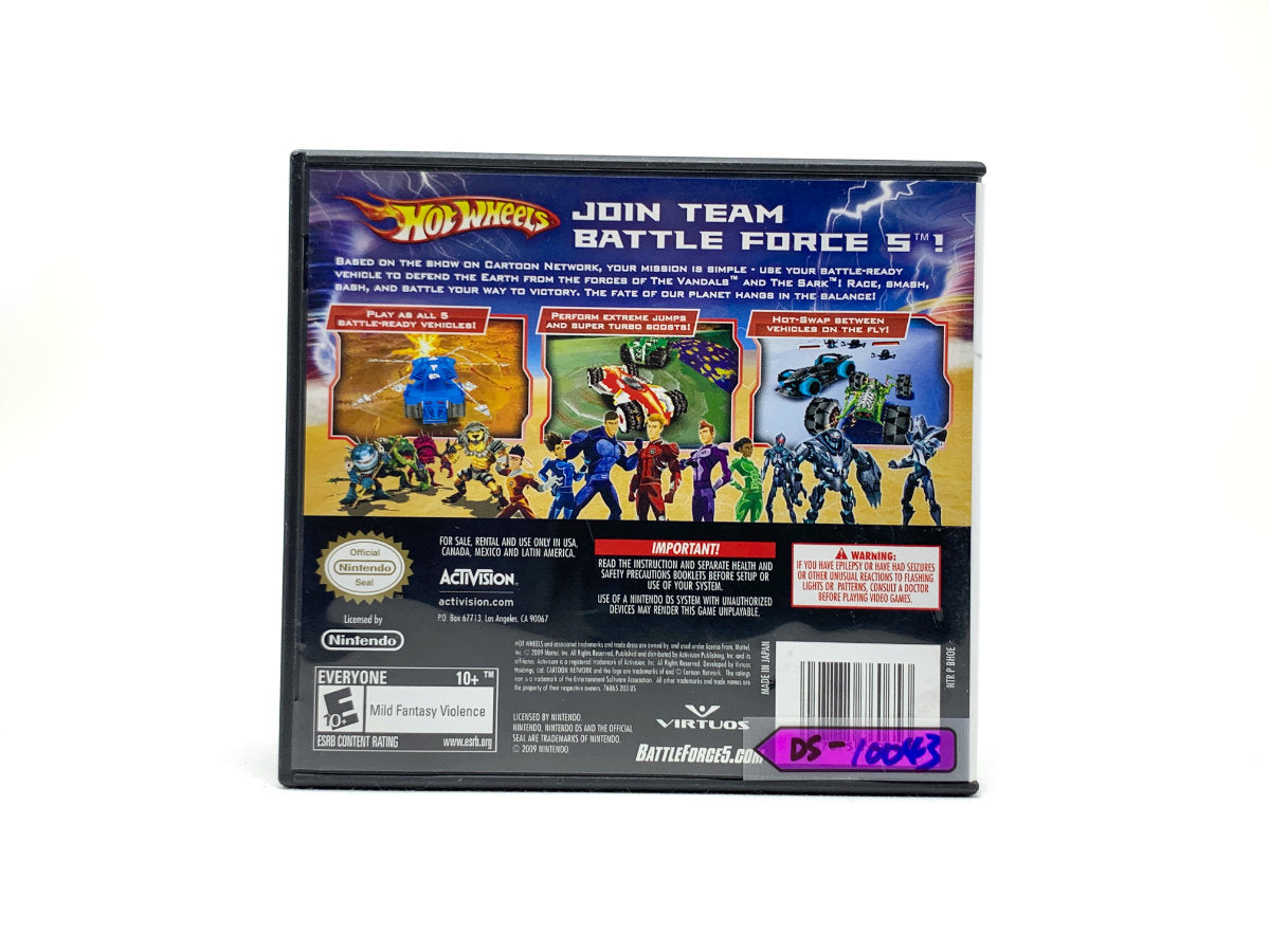 Hot Wheels Battle Force 5 • Nintendo DS