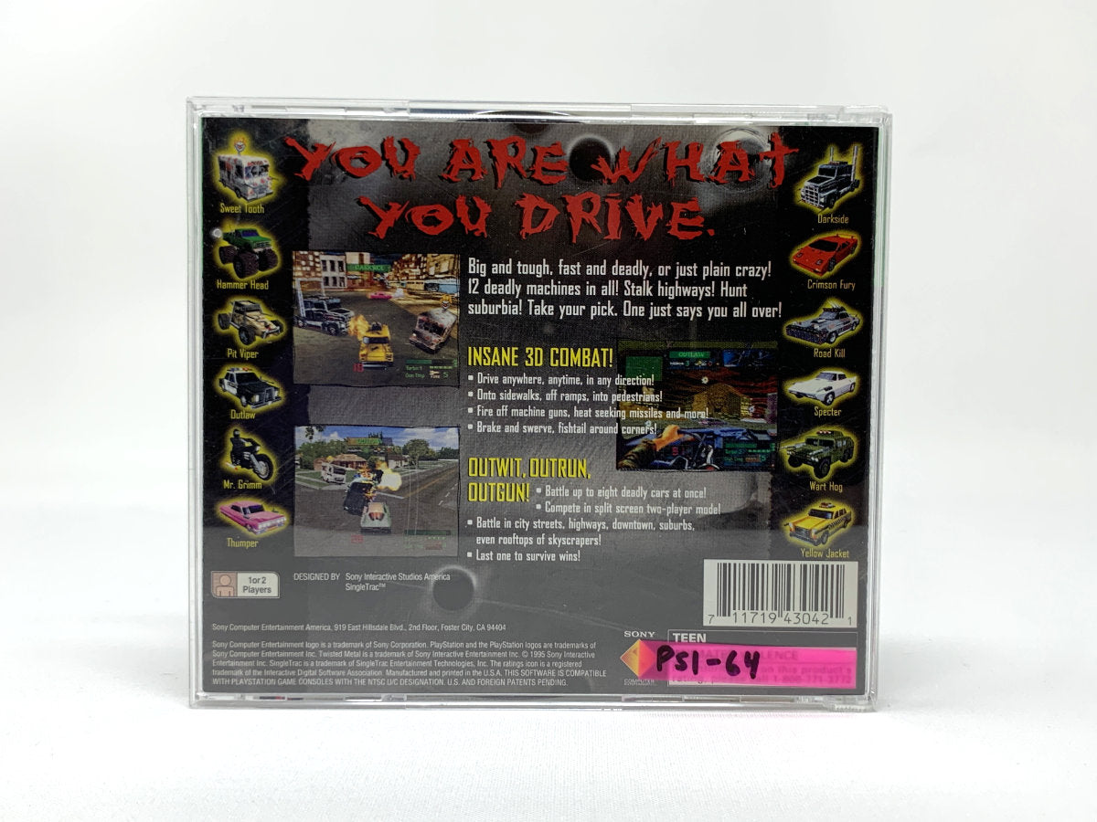 Twisted Metal – Greatest Hits • Playstation 1