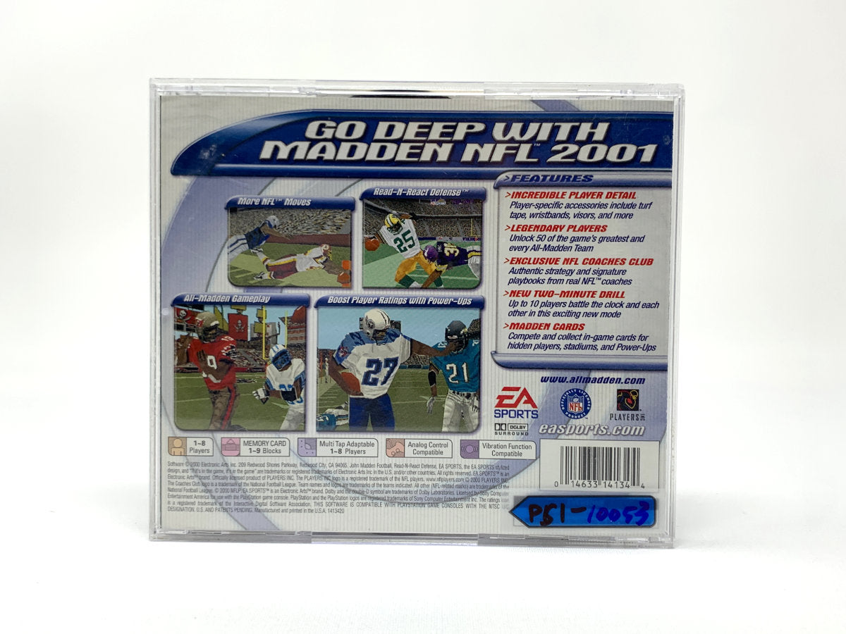 Madden NFL 2001 • Playstation 1