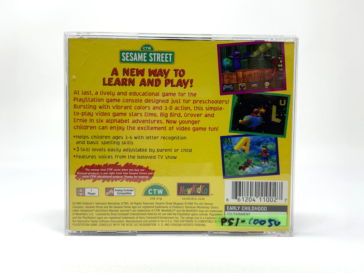 Elmo's Letter Adventure • Playstation 1