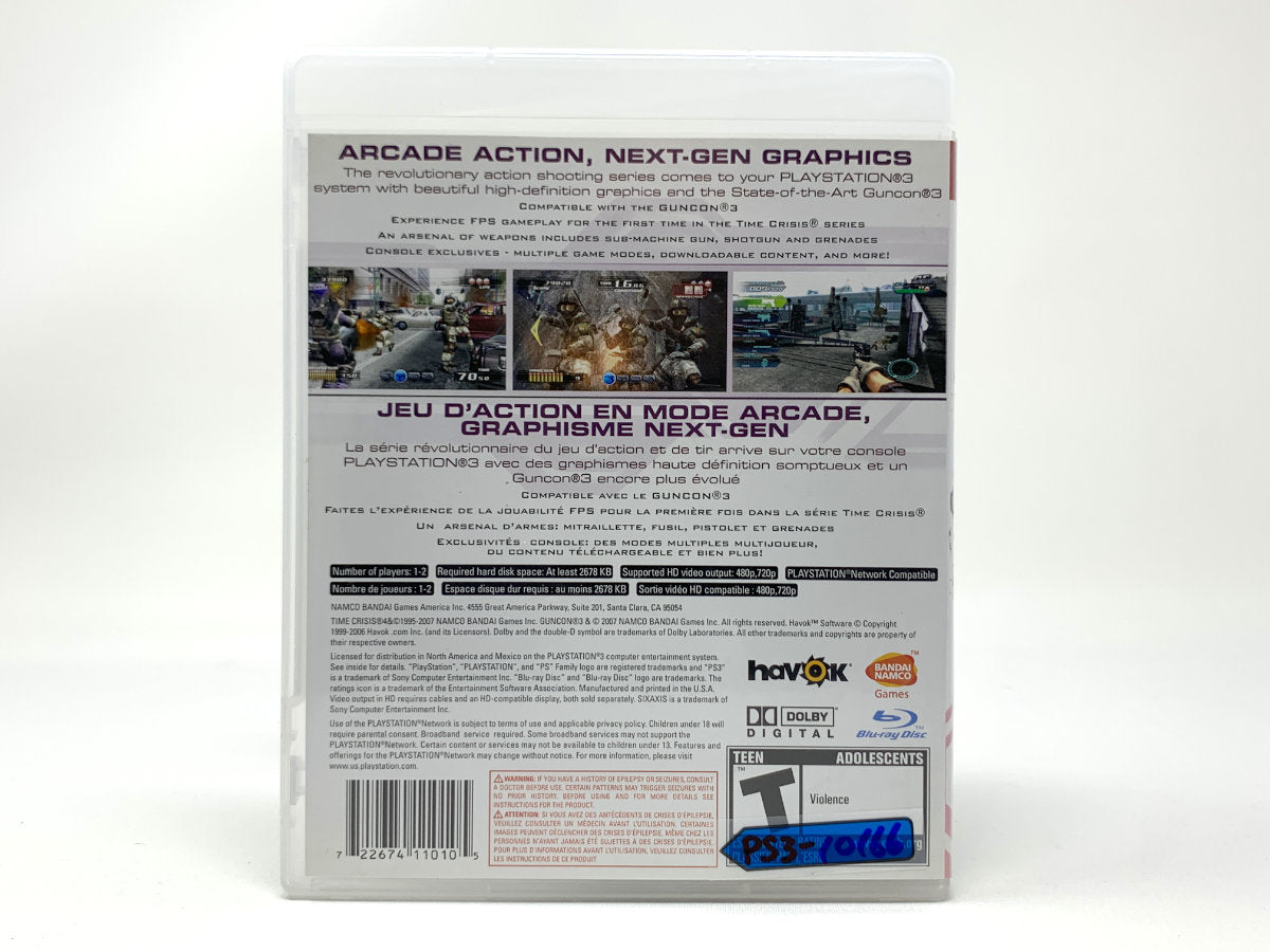 Time Crisis 4 • Playstation 3