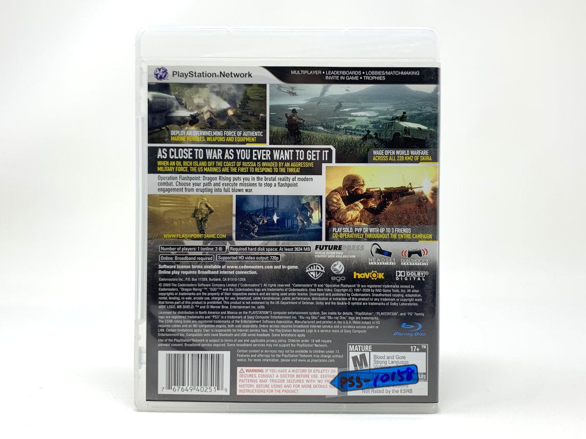 Operation Flashpoint: Dragon Rising • Playstation 3