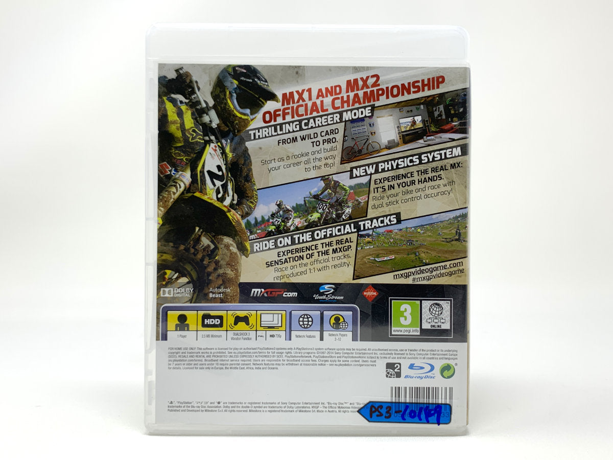 MXGP: The Official Motocross Videogame • Playstation 3