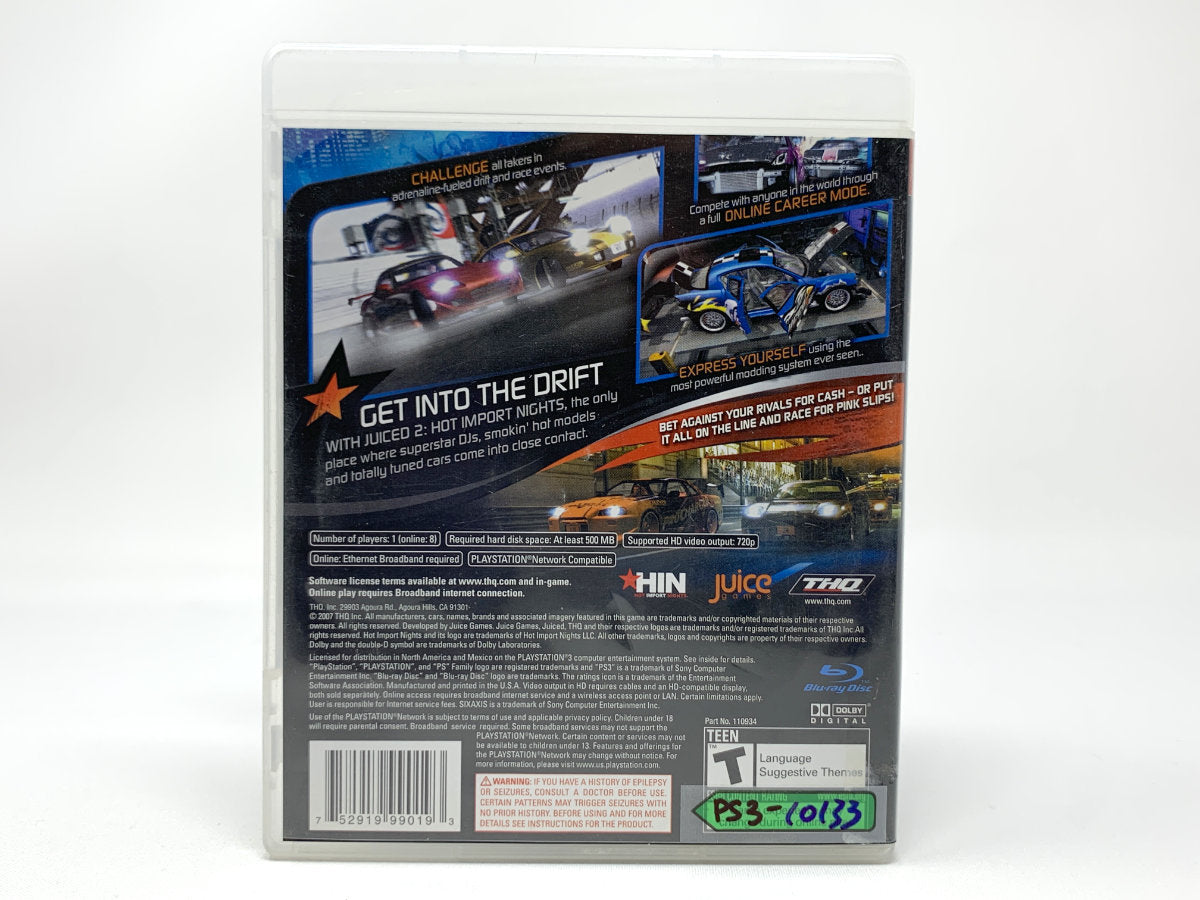 Juiced 2: Hot Import Nights • Playstation 3