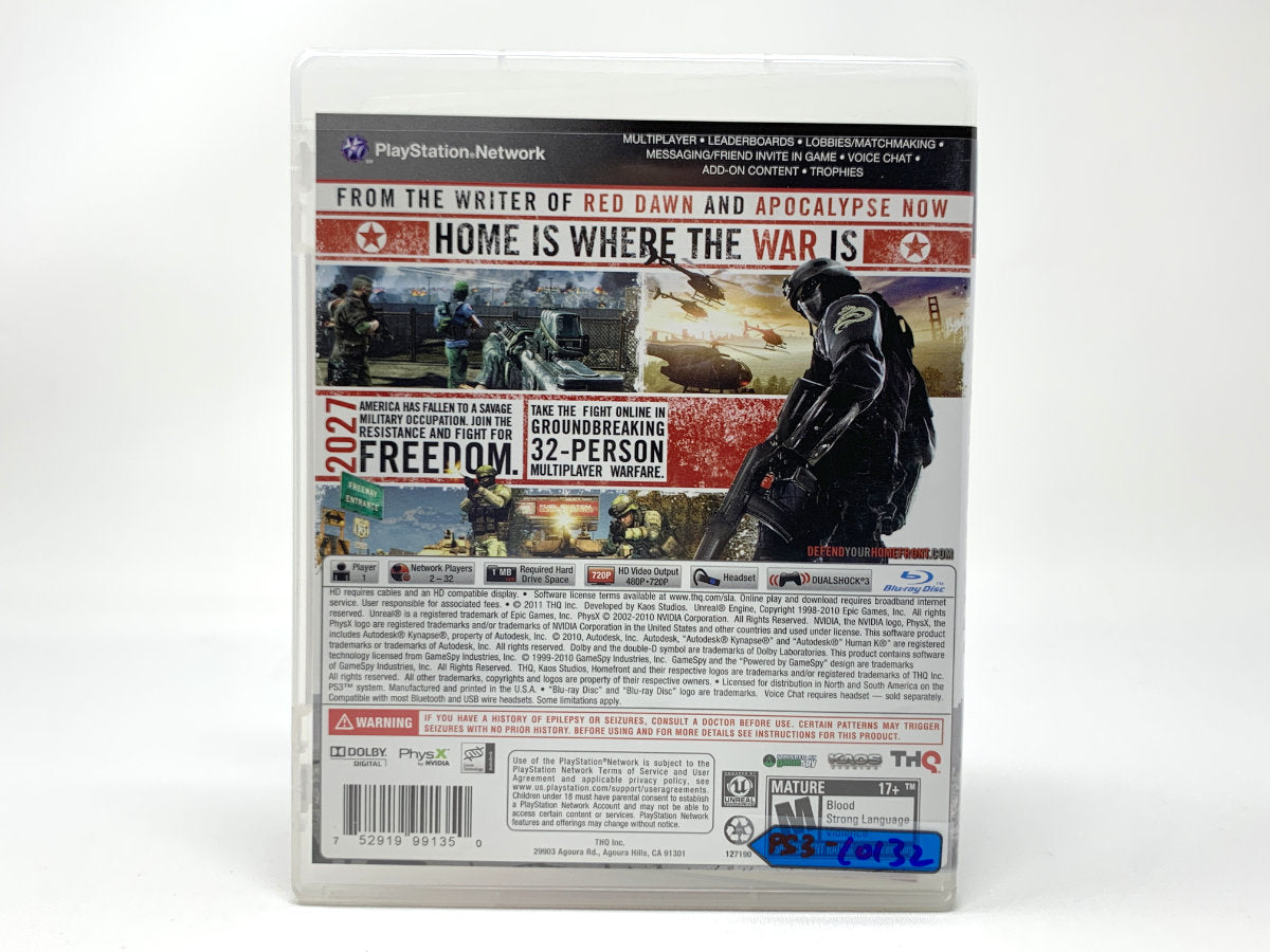 Homefront • Playstation 3