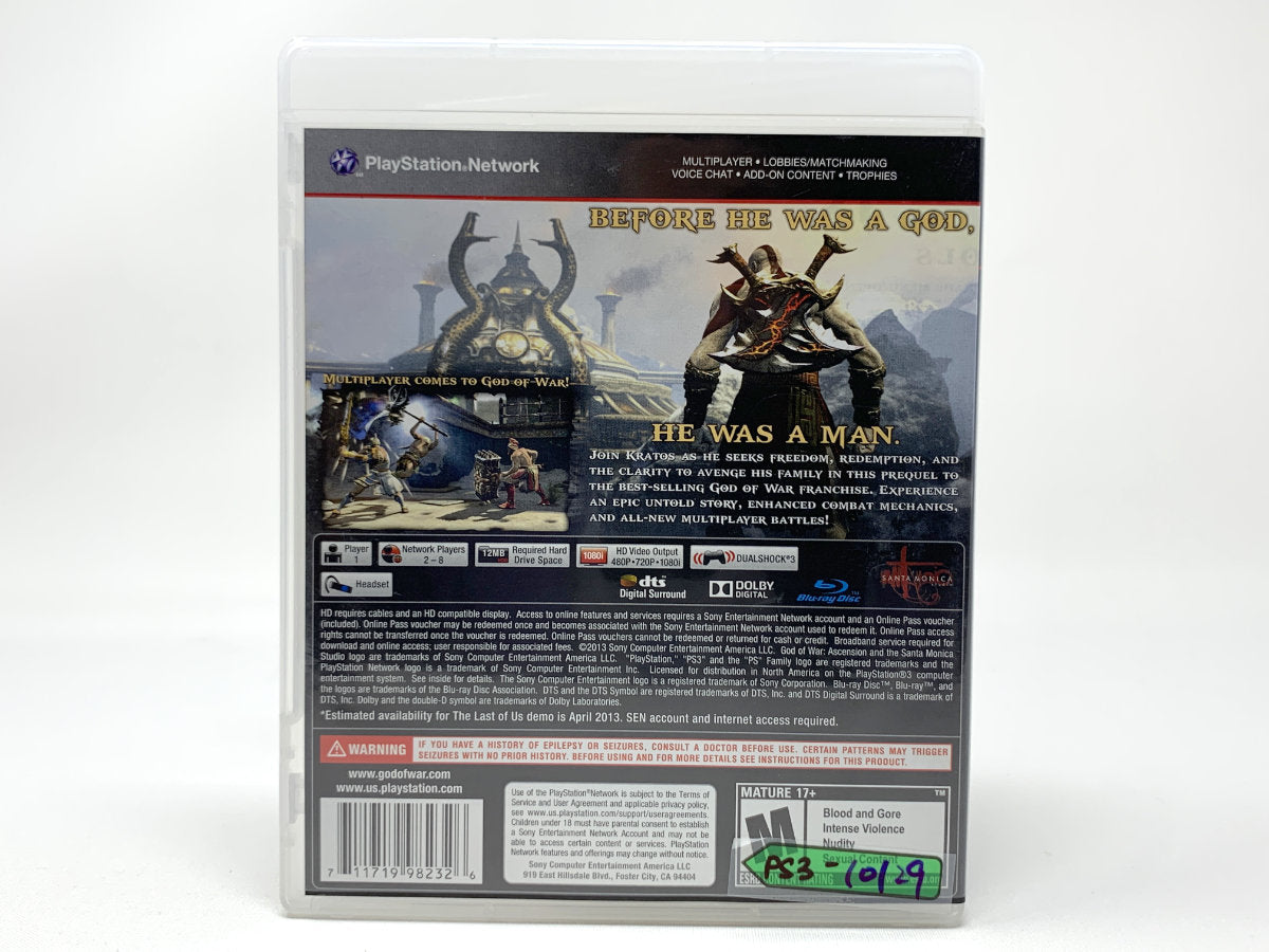 God of War: Ascension • Playstation 3