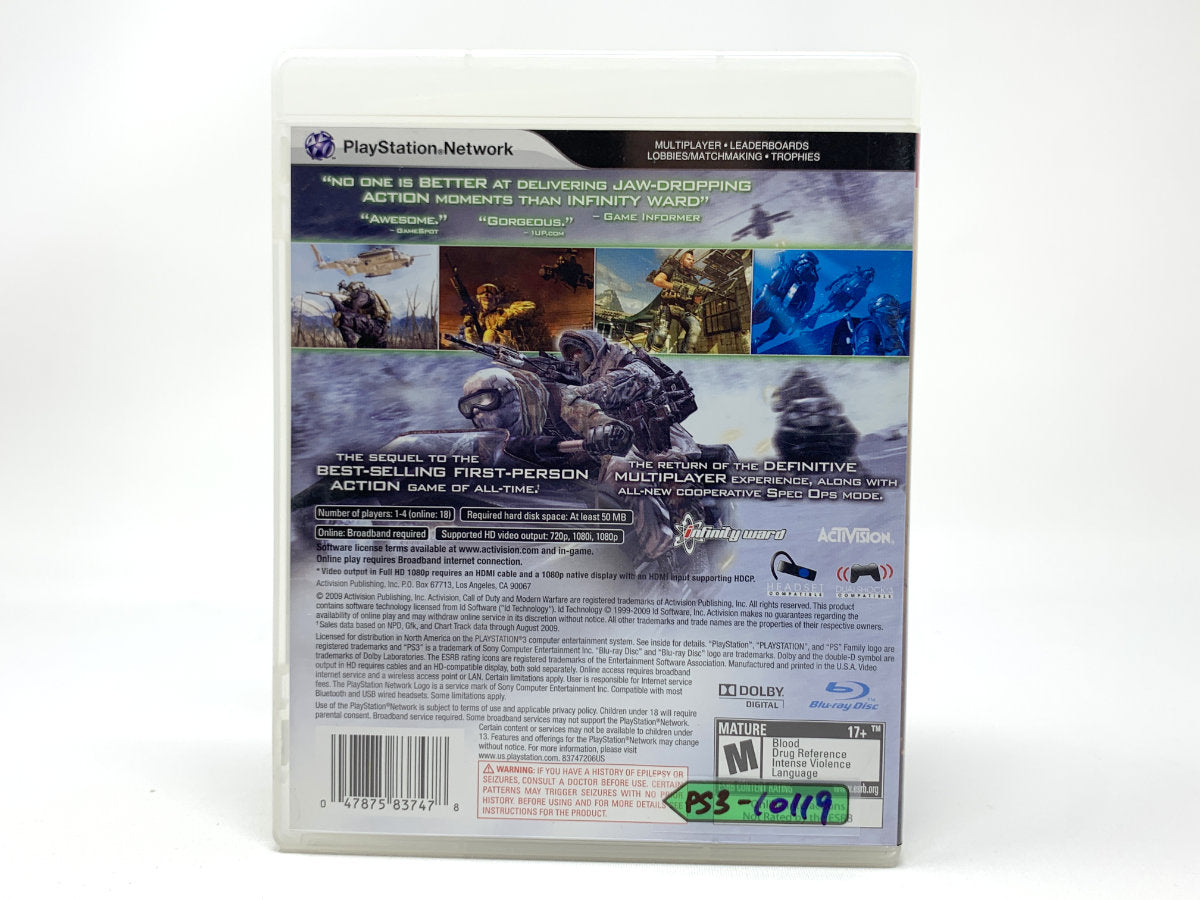 Call of Duty: Modern Warfare 2 • Playstation 3