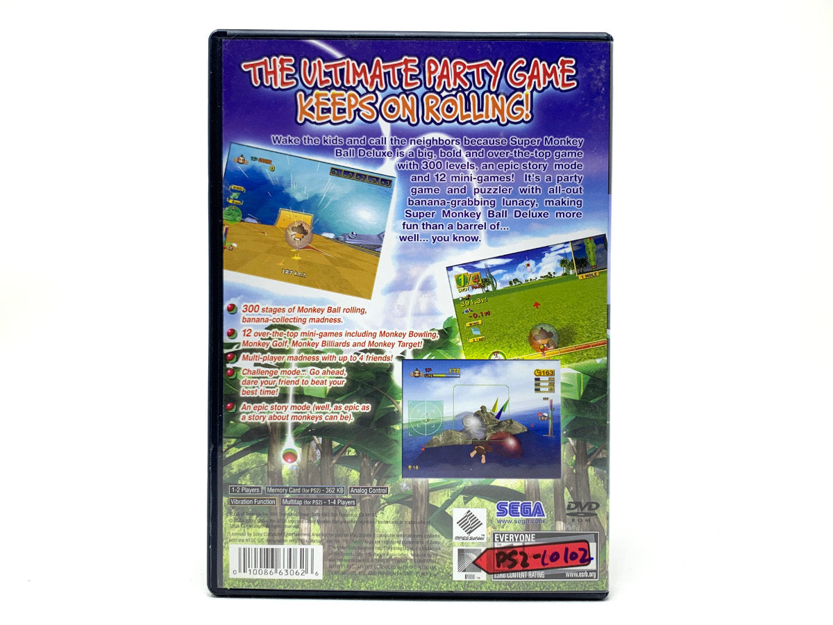 Super Monkey Ball Deluxe • Playstation 2