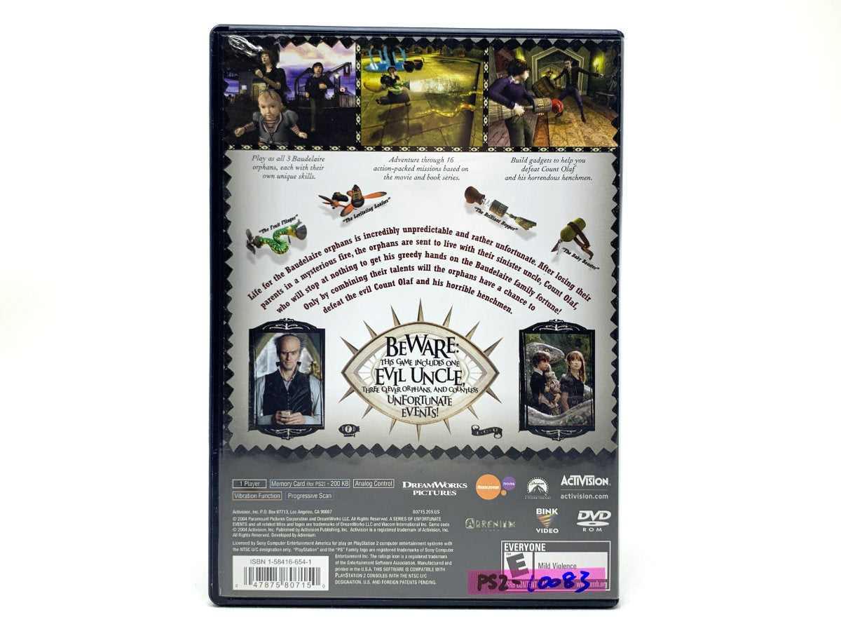 Lemony Snicket's A Series of Unfortunate Events • Playstation 2