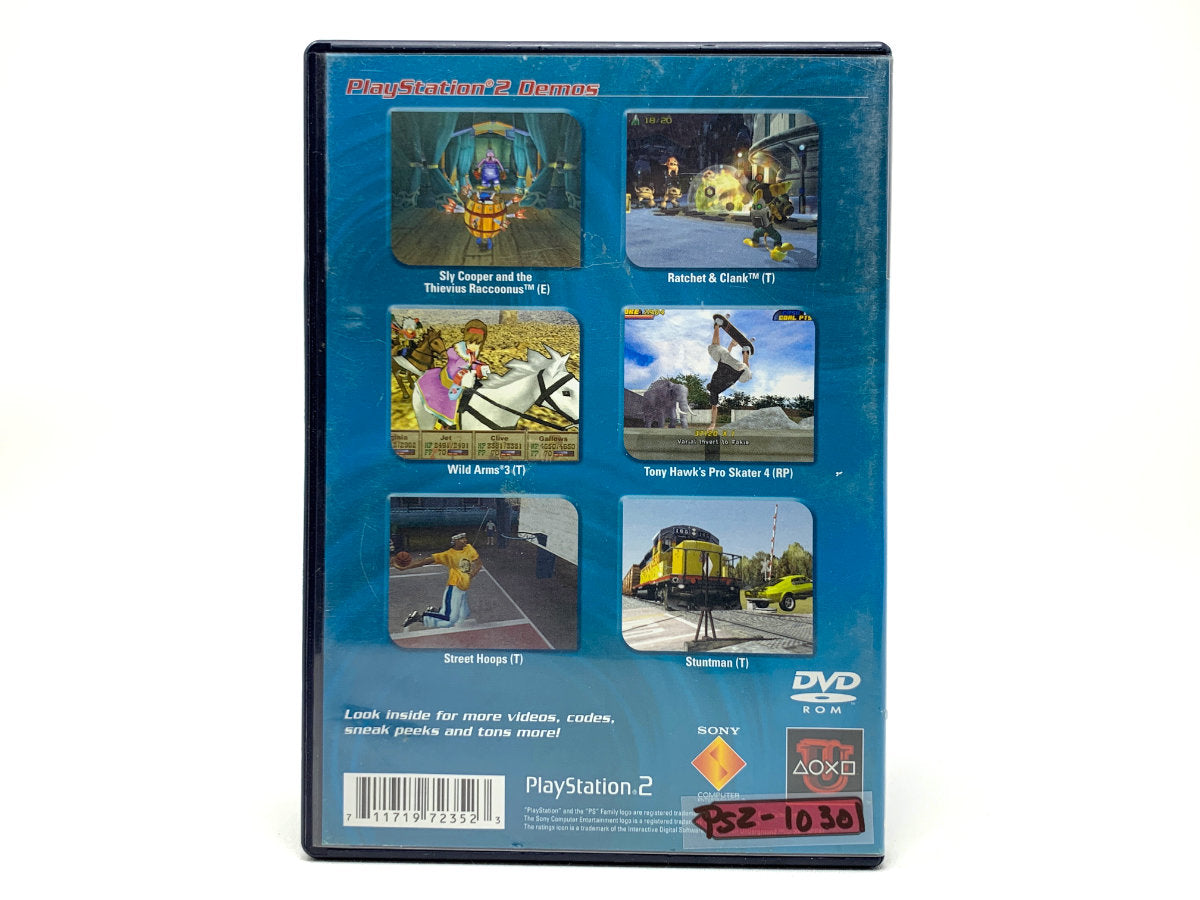 Playstation Underground Jampack: Winter 2002 • Playstation 2 (Demo Games)