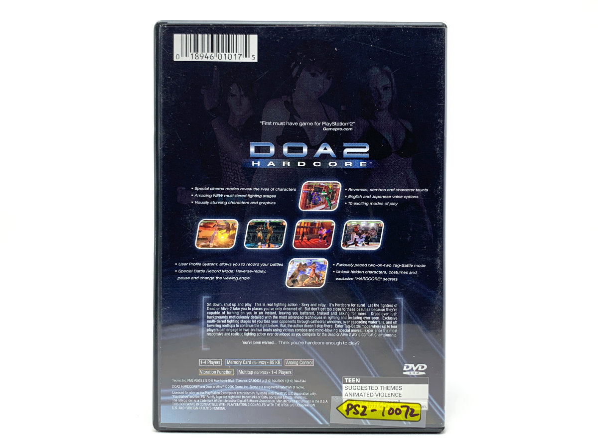 Dead or Alive 2: Hardcore • Playstation 2
