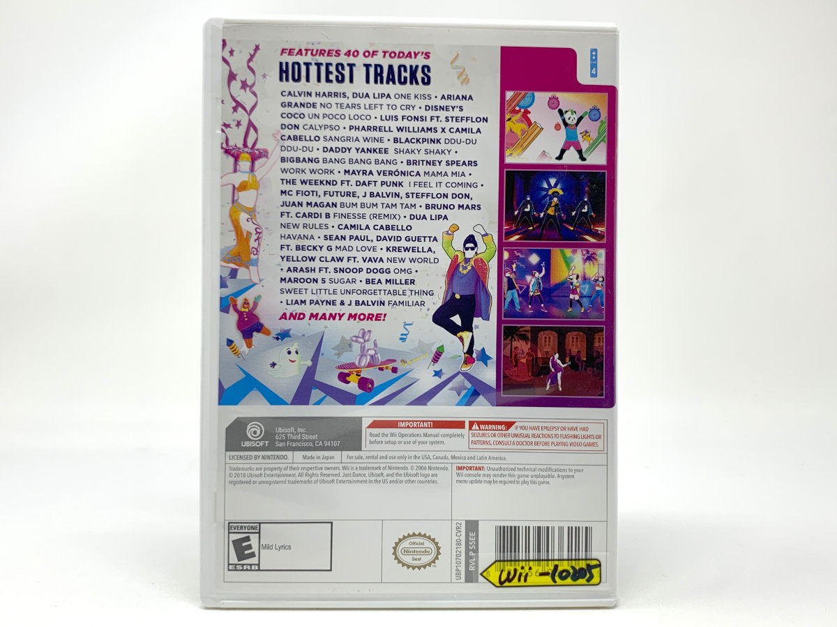 Just Dance 2019 • Nintendo Wii
