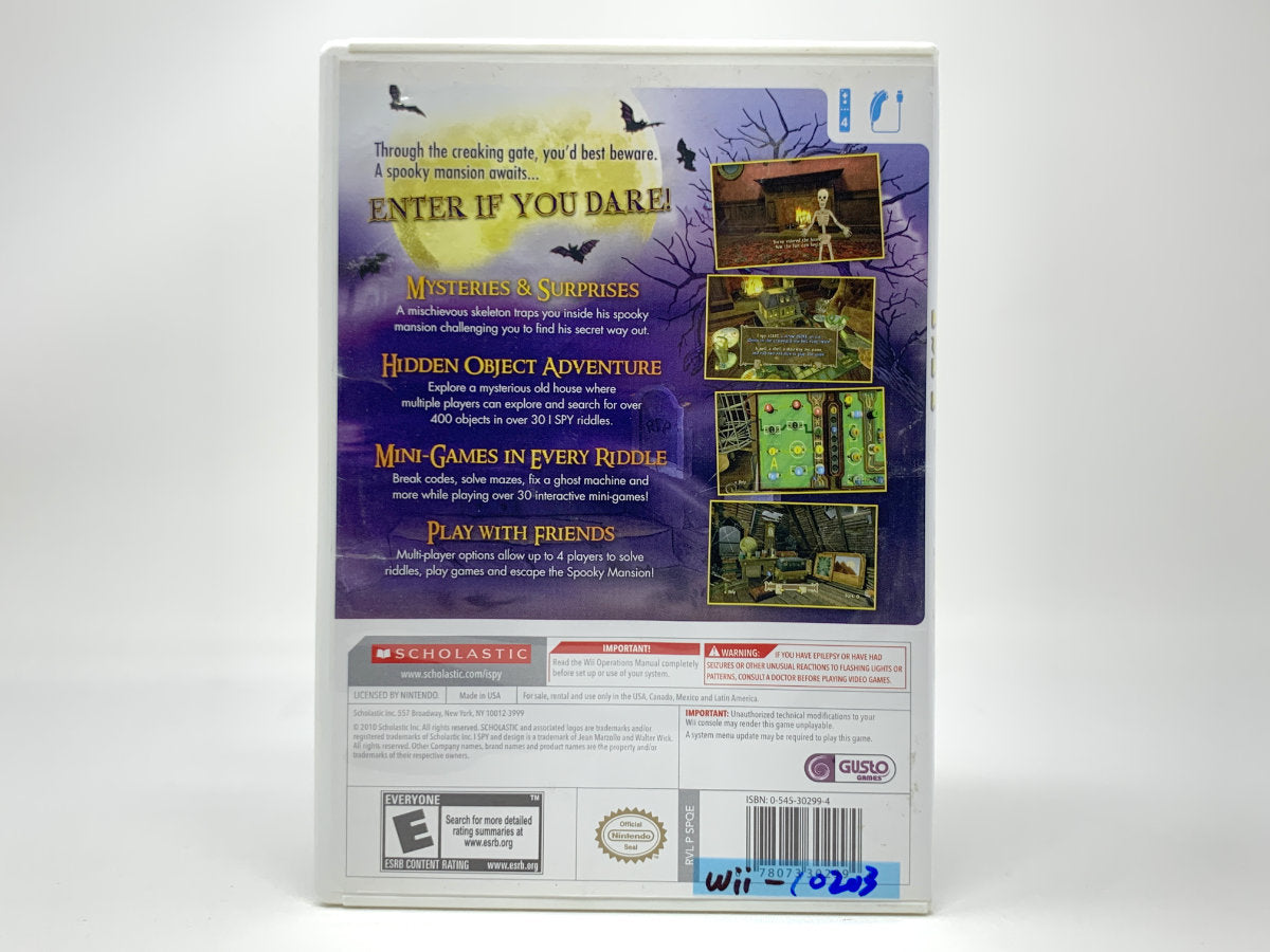 I Spy Spooky Mansion • Nintendo Wii