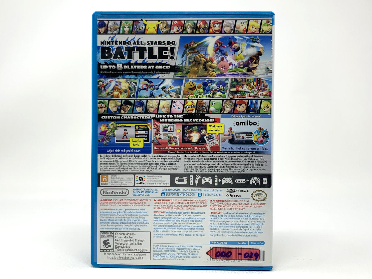 Super Smash Bros. for Wii U • Nintendo Wii U