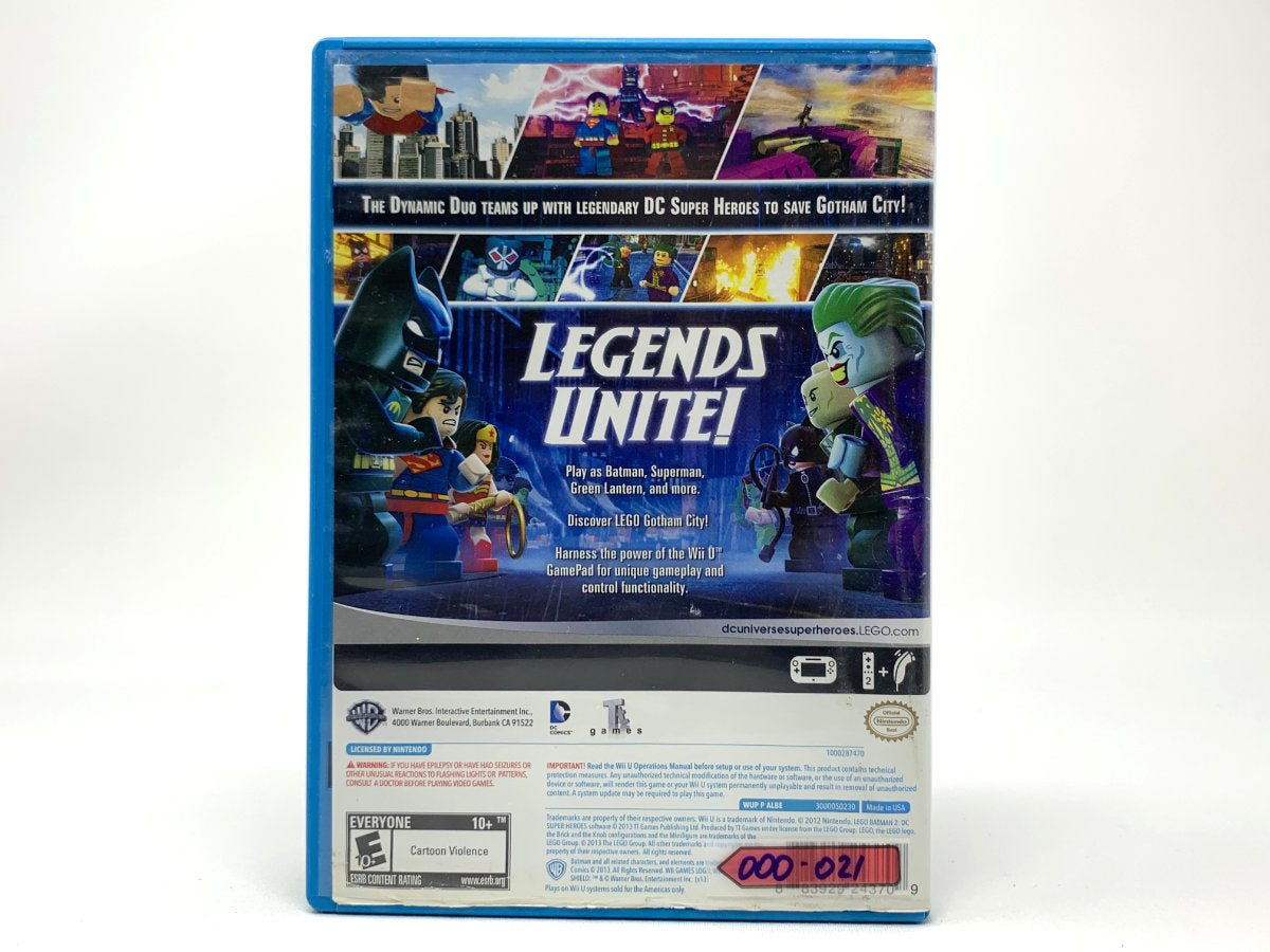 LEGO Batman 2: DC Super Heroes • Nintendo Wii U