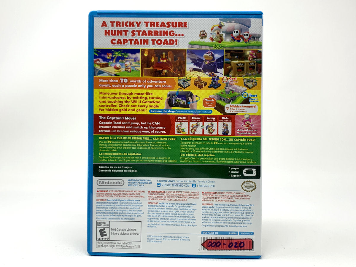 Captain Toad: Treasure Tracker • Nintendo Wii U