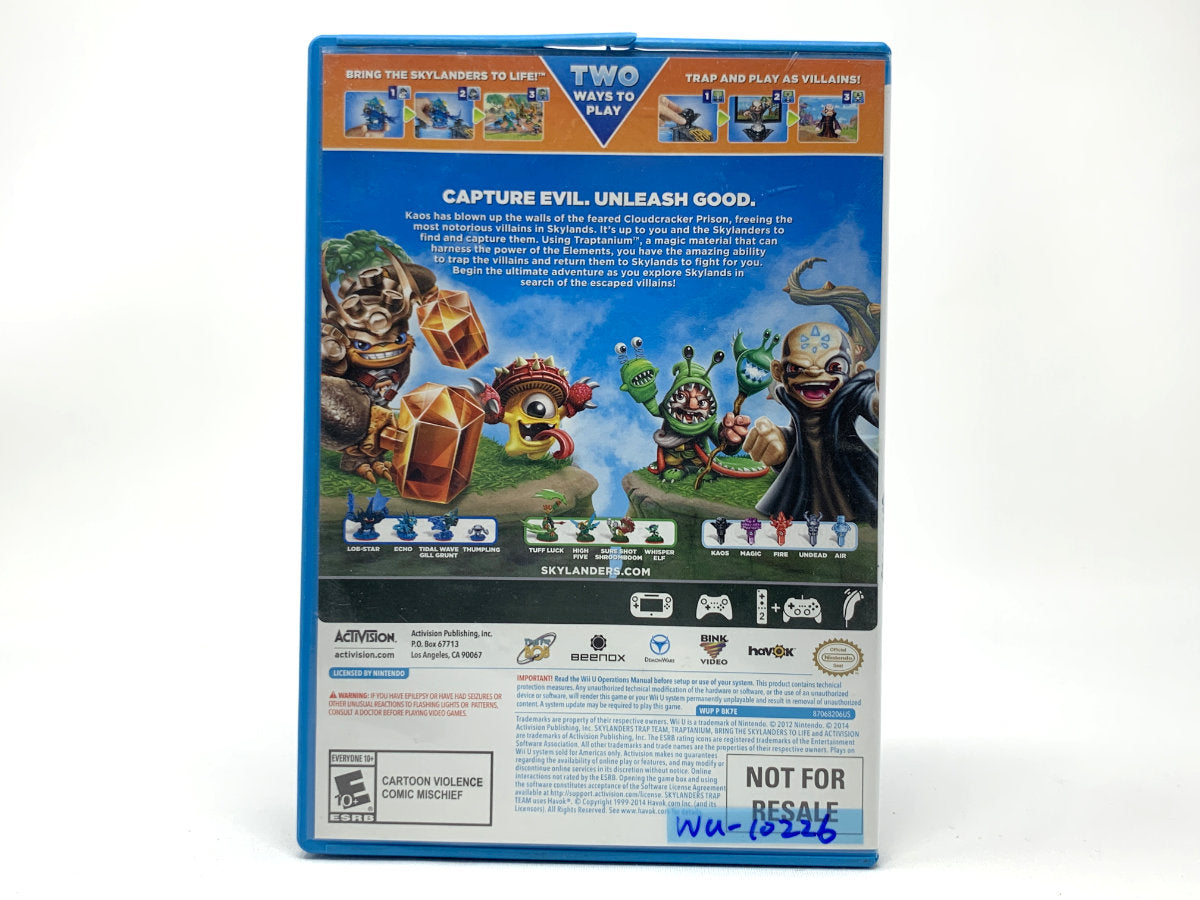 Skylanders: Trap Team • Nintendo Wii U