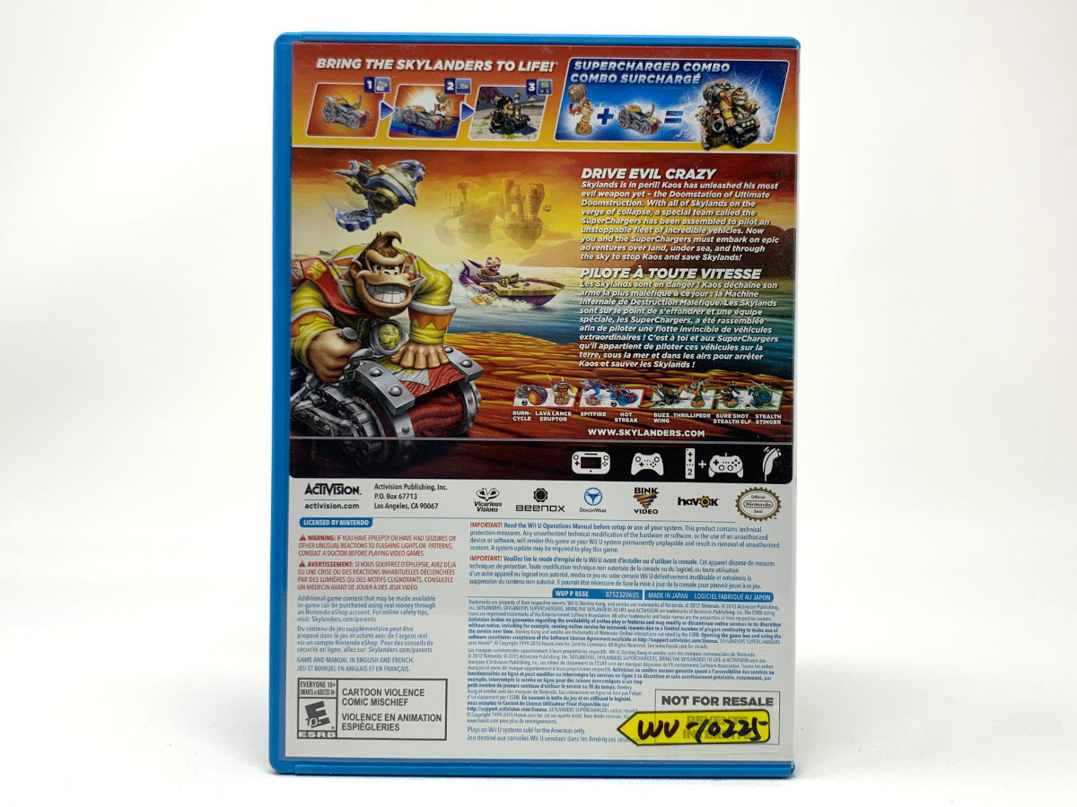 Skylanders: SuperChargers • Nintendo Wii U