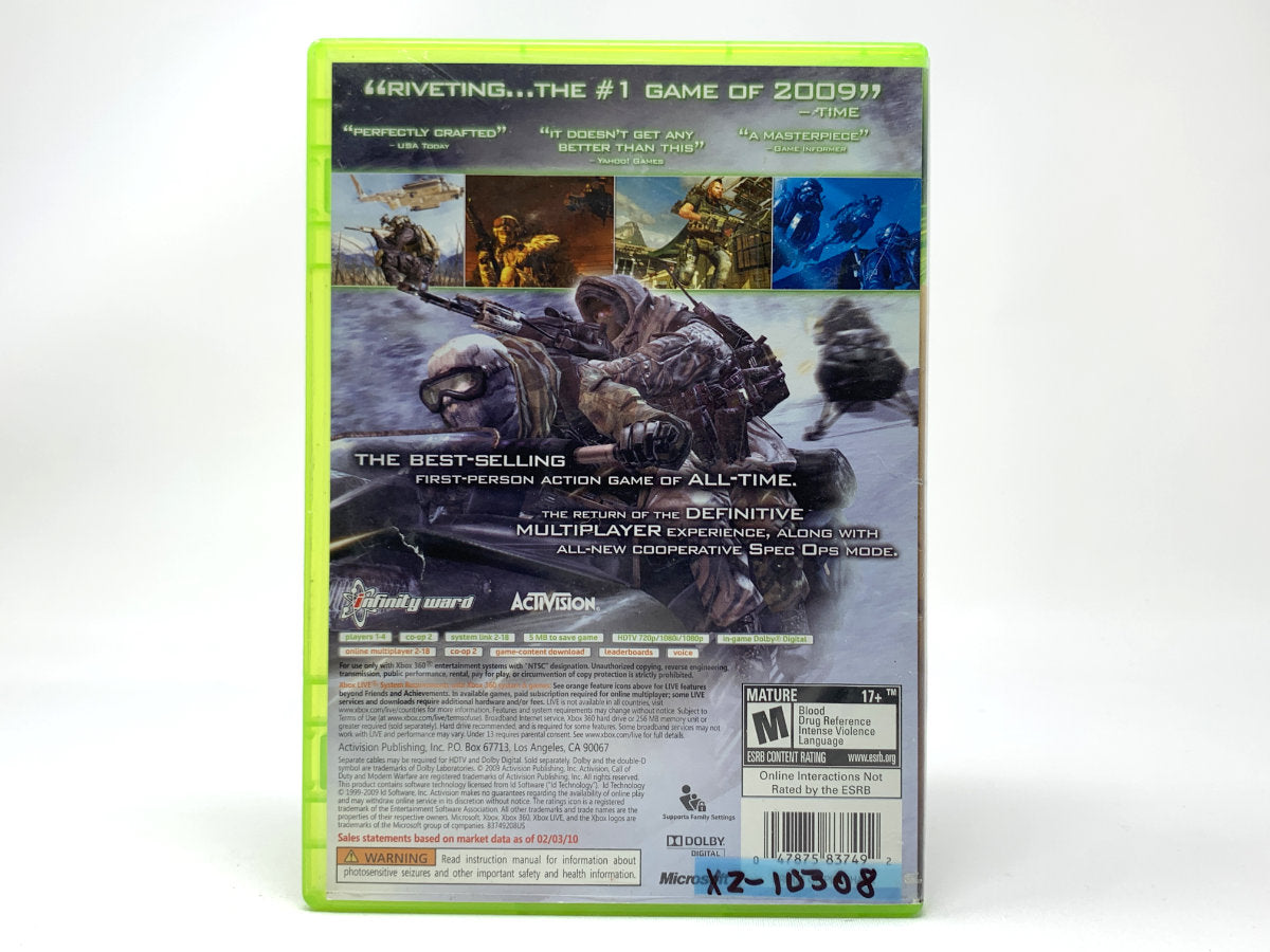 Call of Duty: Modern Warfare 2 • Xbox 360