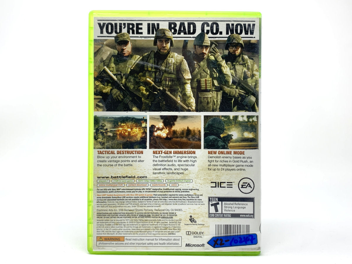 Battlefield: Bad Company • Xbox 360