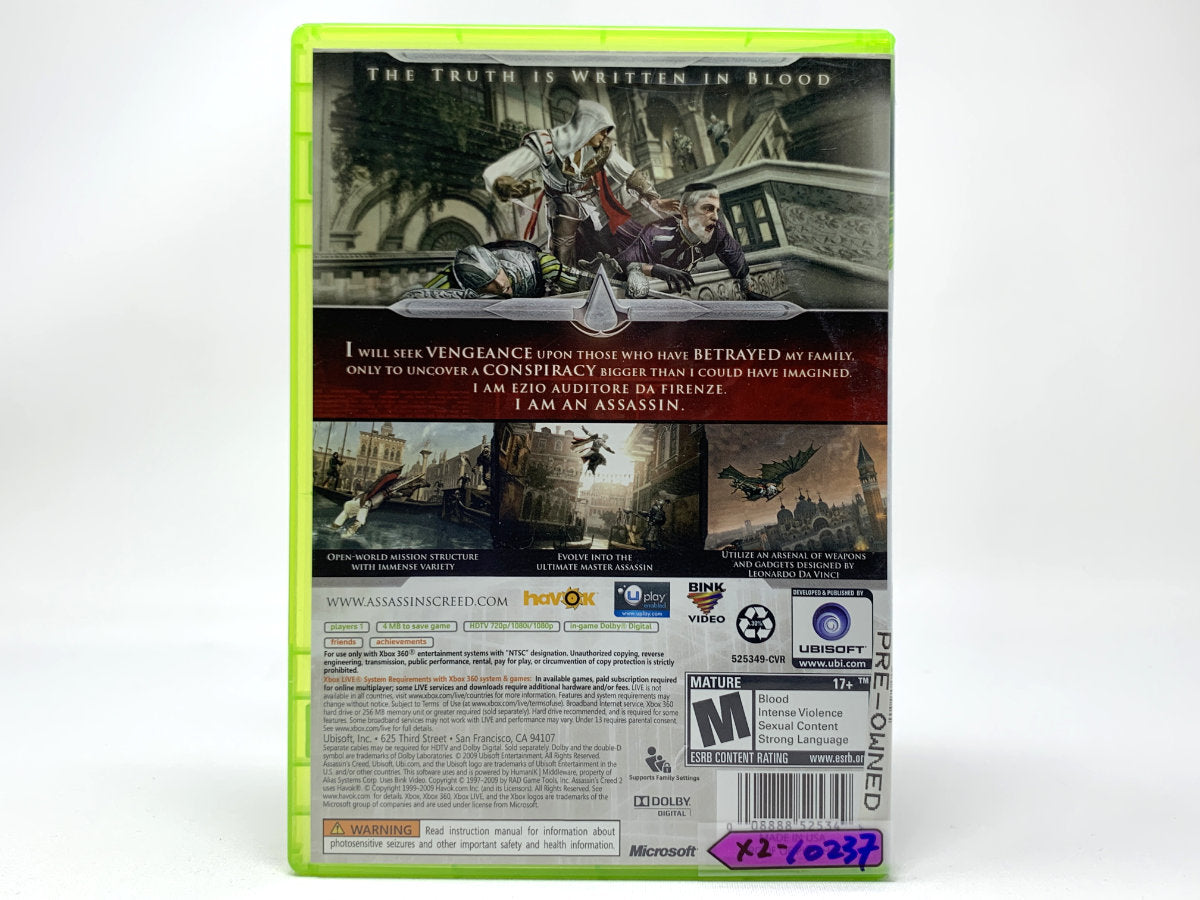 Assassin's Creed II • Xbox 360