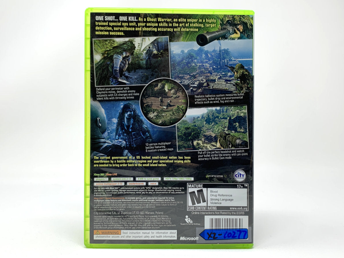 Sniper: Ghost Warrior – Platinum Hits • Xbox 360