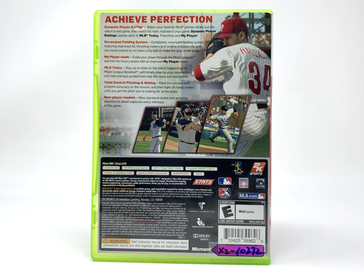 Major League Baseball 2K11 • Xbox 360