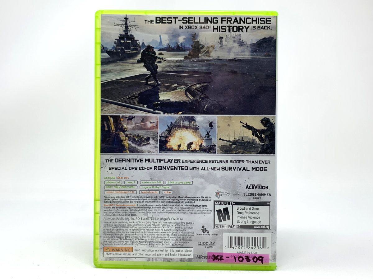 Call of Duty: Modern Warfare 3 • Xbox 360