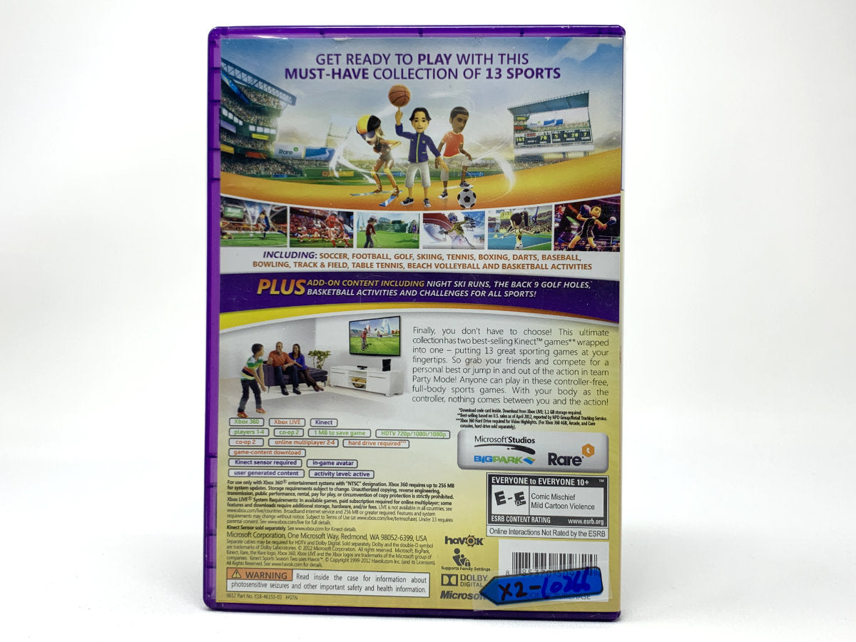 Kinect Sports Ultimate Collection (Kinect Sports / Kinect Sports: Season Two) • Xbox 360