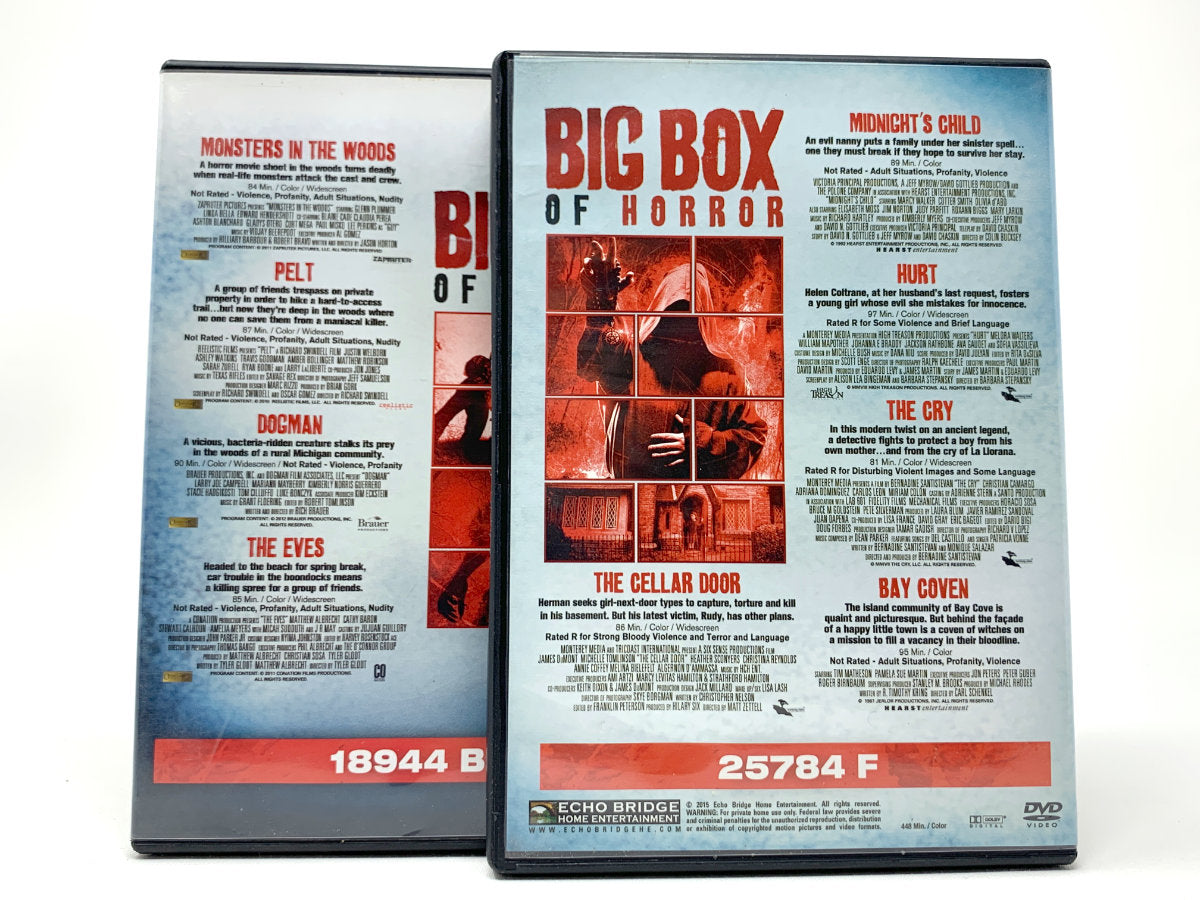 Big Box of Horror • DVD