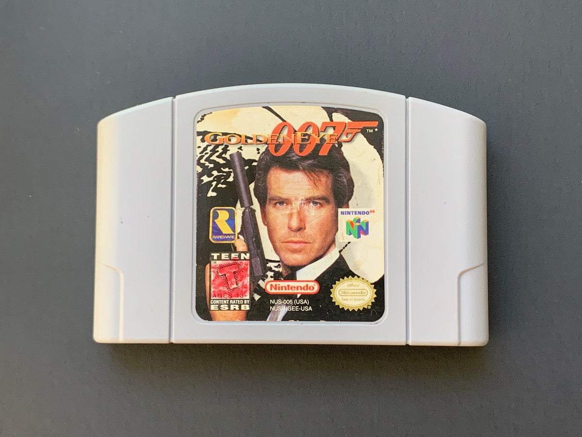 Goldeneye N64 Cartridge goldeneye-n64-cartridge