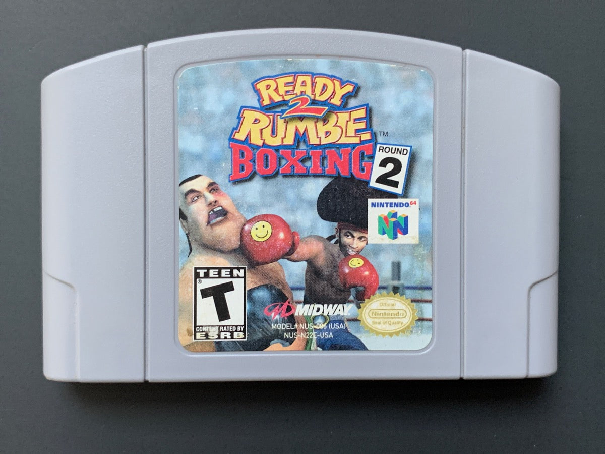 Ready Rumble Boxing Round N64 Buy Vintage Ready Rumble Boxing