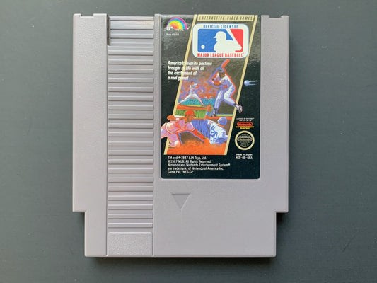 Major League Baseball [3-screw] • NES
