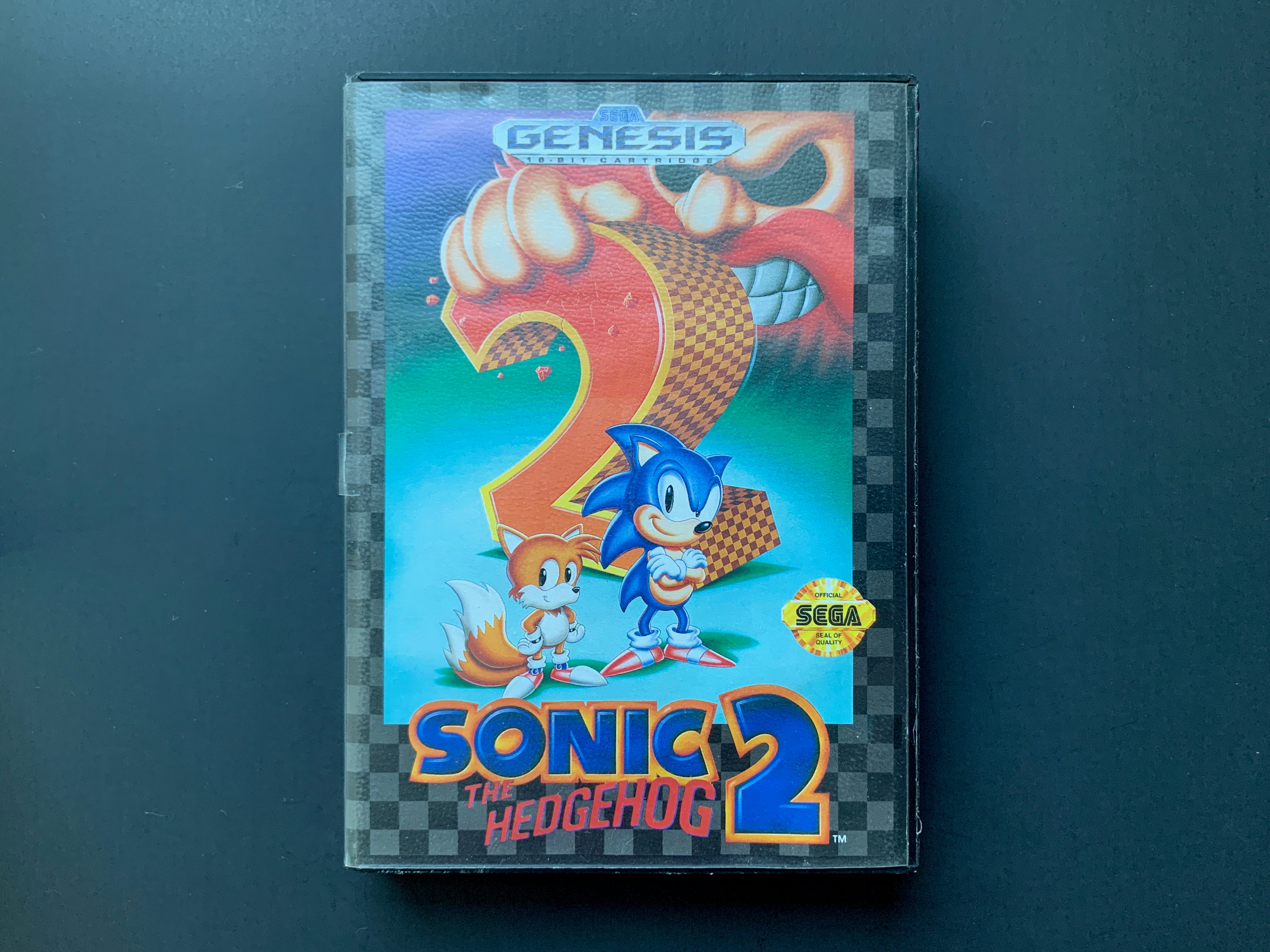pre-owned SONIC THE HEDGEHOG 2 Mega Drive Sega md with box without box
