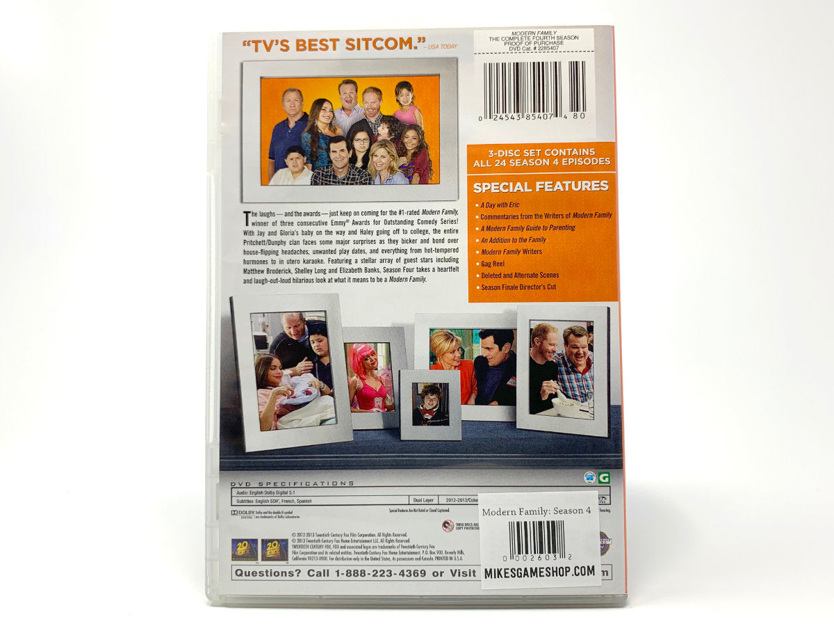 Modern Family: Season 4 • DVD