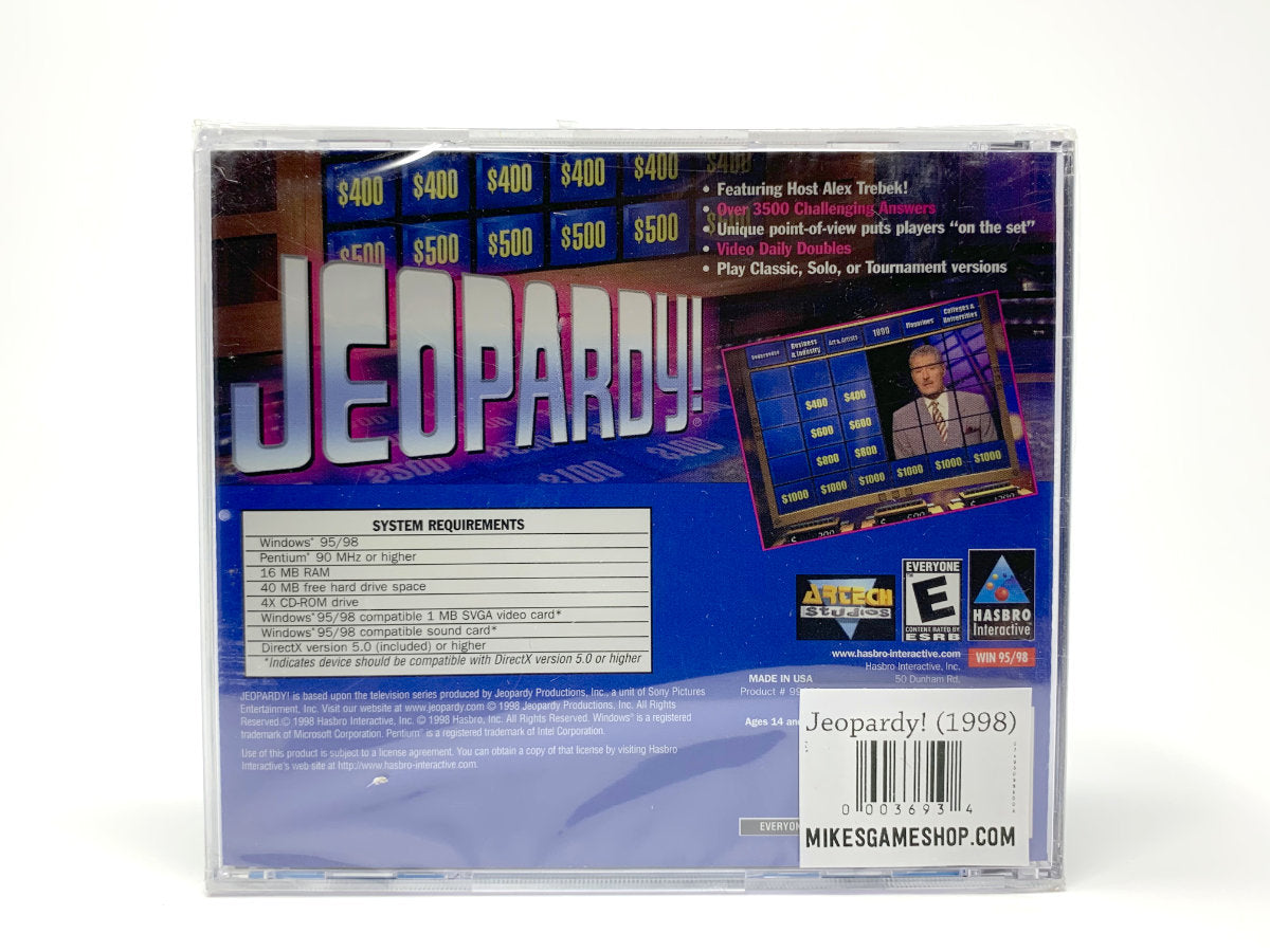 *BRAND NEW* Jeopardy! (1998) • PC (Windows)